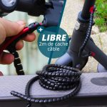 Câche cable pour trottinette xiaomi
